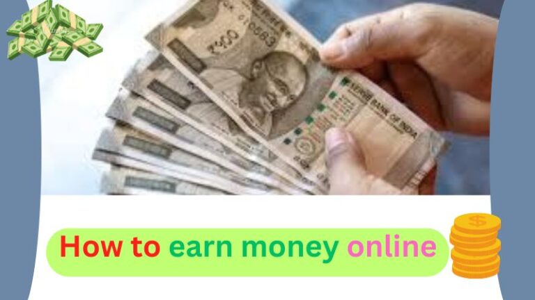 How to earn online